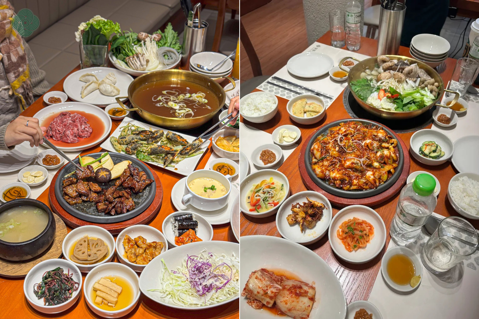 Thực đơn đa dạng và được xây dựng tỉ mỉ từ món thịt nướng, lẩu cho đến hải sản ngâm tương, cơm trộn, v.v chuẩn vị Hàn